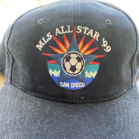 1999 MLS ALL-STAR GAME SAN DIEGO STRAPBACK CAP - Picture 1 of 4